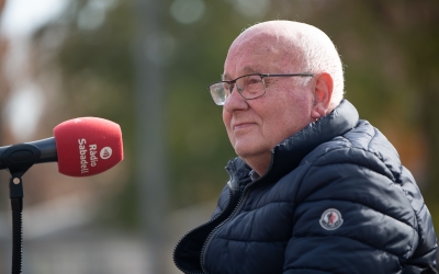 Miquel Borràs, en una entrevista a Ràdio Sabadell | Roger Benet