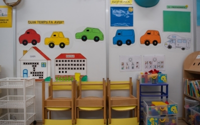 Una aula d'educació infantil/ Roger Benet