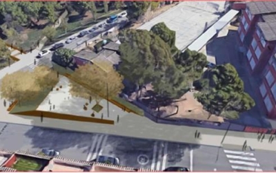 Comencen les obres de transformació de l'entorn de l'Escola Pau Casals