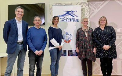 Molins, Baronet, Farrés, Rosich i Reyes, a la presentació d'avui | Pau Vituri