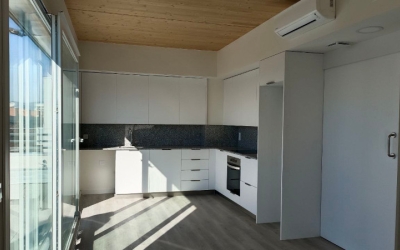 Interior d'un dels pisos de la promoció de carretera de Barcelona/ Karen Madrid