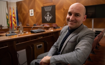 Adrián Hernández al saló de plens | Roger Benet