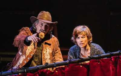 Ramon Madaula i Raquel Sans, a 'Buffalo Bill a Barcelona' | cedida