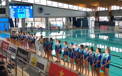 Imatge de la presentació a la piscina de 50 metres | @cnswaterpolo