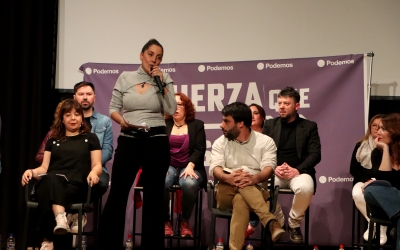 L'acte de Podemos a Can Rull | Júlia Ramon
