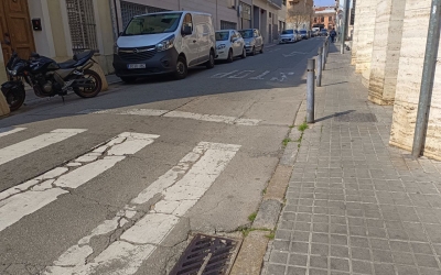 Una vorera del Centre/ Karen Madrid