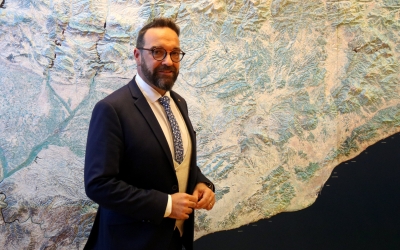 Juli Fernández al seu despatx | ACN