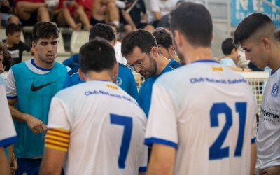 Imatge d'arxiu d'un temps mort del Club | Roger Benet