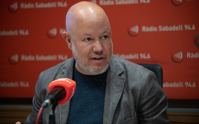 Joan García als estudis de Ràdio Sabadell | Roger Benet