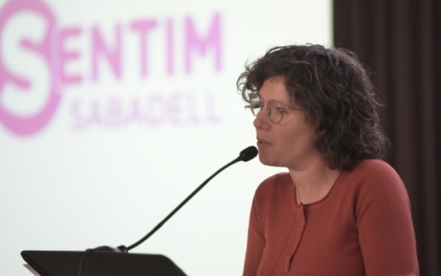 Marta Morell, candidata de Sentim Sabadell  Roger Benet