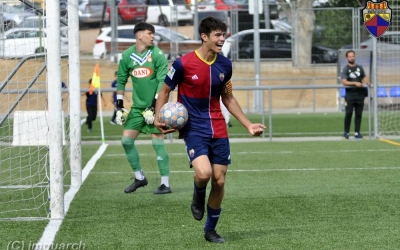El Mercantil ve d'empatar (1-1) contra l'Espanyol 'B' | CE Mercantil