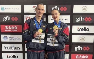 Díaz del Río i Garcia, amb l'or a Egipte | Cedida