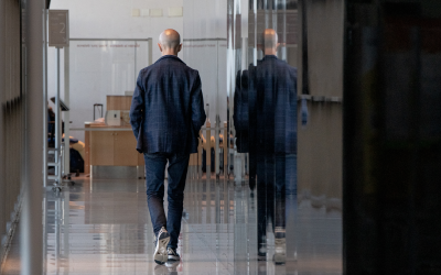 Calzada, d'esquena, en una imatge d'arxiu | Roger Benet