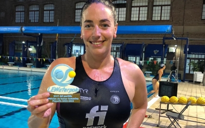 Maica Garcia, MVP del partit amb tres gols | @LEWaterpolo