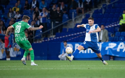 Morgado, en l'últim partit a l'RCDE Stadium | Roger Benet