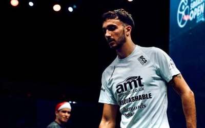 Pajares al partit de quarts de final a El Gouna | @ikerpb