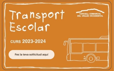 Com es pot demanar el transport escolar gratuït del Consell Comarcal?