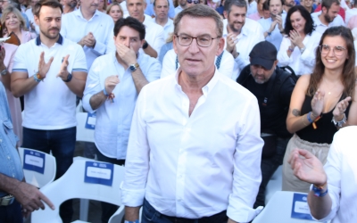 Alberto Nuñez Feijóo, candidat del PP