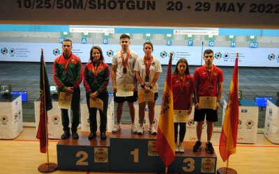 Chus Oviedo va pujar el podi en reiterades ocasions | Tir sabadell