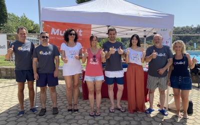 L'alcaldessa i regidors abans de fer el salt a l'aigua | Júlia Ramon