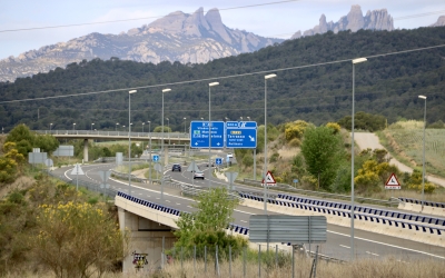 Tram en funcionament de la B-40 a Terrassa | Albert Segura (ACN)