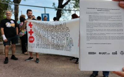 La manifestació de conserges | cedida