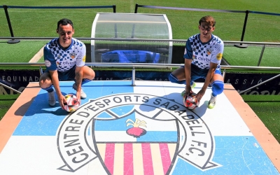 Herrero i Baselga han estat presentats a la Nova Creu Alta | CES