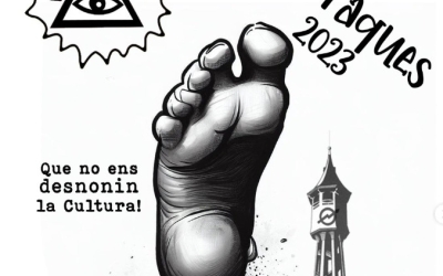 Retall del cartell de Barraques/ Cedida