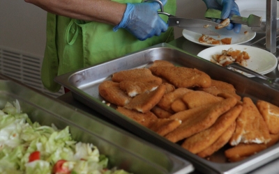 Aliments d'un servei de menjador escolar/ Consell Comarcal