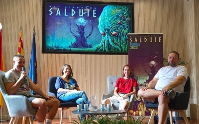 Una xerrada de la Hispacón d'aquest cap de setmana passat, a Saragossa/ Karen Madrid