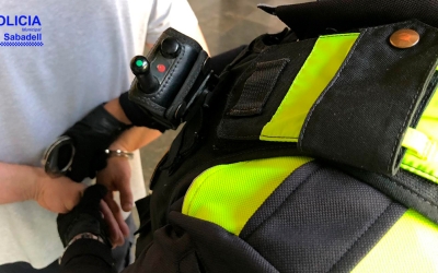 Moment de l'arrest/ Policia Municipal