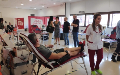 A la Biblioteca de ponent s'han instal·lat 6 lliteres | Pau Duran