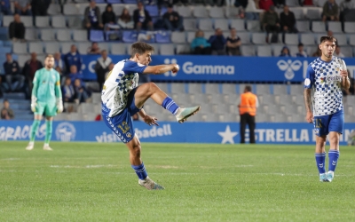 Domènech, en un servei de falta contra el Dépor | CES