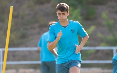 Farrés entrenant-se a Sant Oleguer | Roger Benet