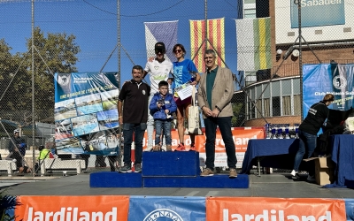 Tomassa i Pujadas, al podi | Pau Vituri