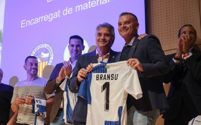 'Bransu', al costat de Lino Gutiérrez en l'homenatge dels 120 anys | CES