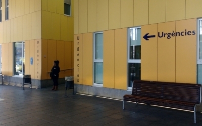 Exterior de les Urgències del Taulí/ Arxiu