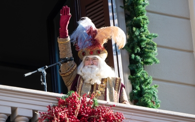 Discurs de l'Ambaixador reial des del balcó de l'Ajuntament de Sabadell| Roger Benet