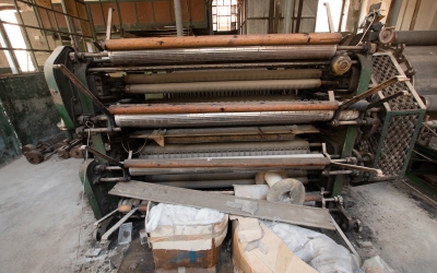 La col·lecció de l'entitat s'ubicarà al subterrani de l'equipament a la primera planta | Roger Benet