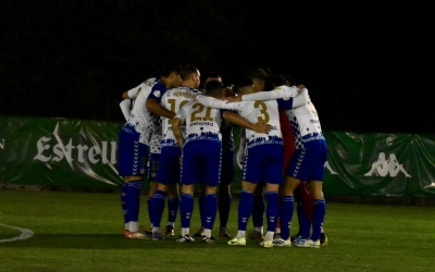 Pinya dels jugadors arlequinats a Espiñedo | CES
