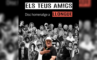 La coberta fa referència a l'àlbum del 'Llongue' 'Els meus amics', del 2012