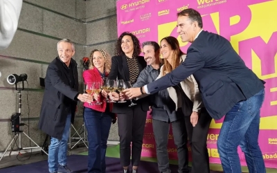 Imatge del brindis a l'ESDi | CIPO