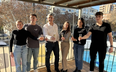 Marina Garcia i Ferran Julià (natació), Claudi Martí, Emma Garcia (artística), Mati Ortiz i Xavi Teclas (waterpolo) | Pau Vituri