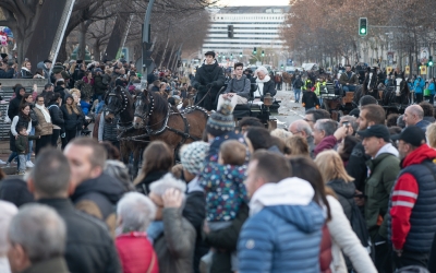 Un moment de la Passada de Sant Antoni Abat 2024 | Roger Benet