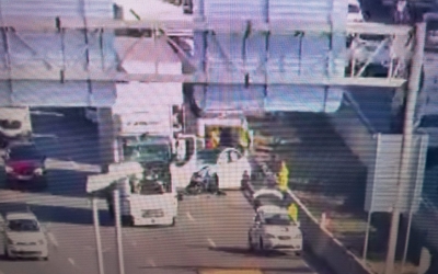 Imatge de l'accident de les càmeres de trànsit | @transit