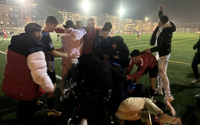 Celebració del Tibidabo del 3-3 | Sergi Park