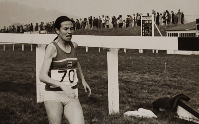 Valero, durant el primer Campionat del Món guanyat a Chepstow | Cedida