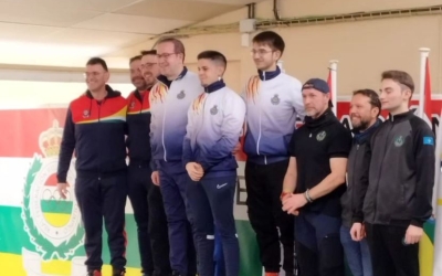 Oviedo, al mig, pujant al calaix més alt del podi a la Copa d'Espanya | Tir Sabadell