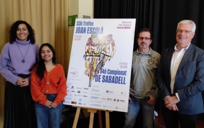 Cartell de la 'Xallenge Gran Premi Inauguració Ciutat de Sabadell'