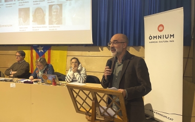 Xavier Guerrero, el nou president, a l'Acadèmia Catòlica, la nova seu | Júlia Ramon